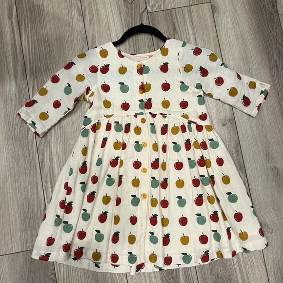 Pink Chicken Girls Apple Dress Size 6Y Back to School - Picture 1 of 2